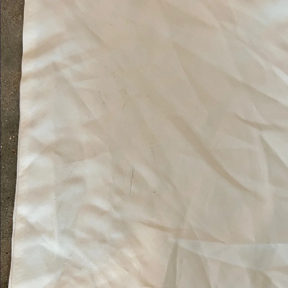 Authentic Gucci White Drawstring Dust Bags with Black Logo